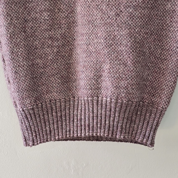 Vintage sweater vest Muave - Picture 4 of 5